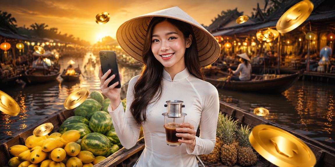 Giao diện màn hình di động của vicclub hiển thị các danh mục cá cược và trò chơi